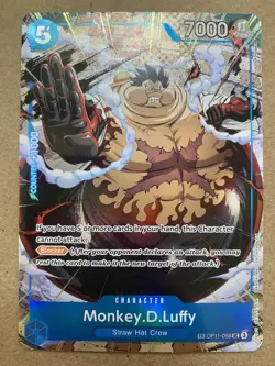 MONKEY D. LUFFY OP13 OP11-058 TR - One Piece Card Game - Image 2