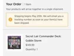 MTG Secret Lair Commander Deck Goblin Storm | Wizard of Barge ✨ORDER CONFIRMED✨ - Image 2