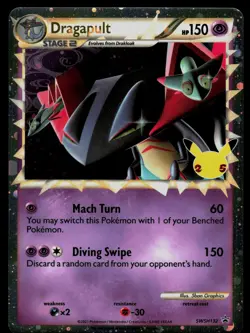 Dragapult SWSH132 SWSH Black Star Promo Pokemon - Image 1
