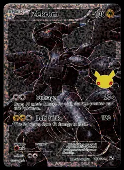 Zekrom 114/114 Celebrations: Classic Collection Classic Collection Pokemon - Image 1