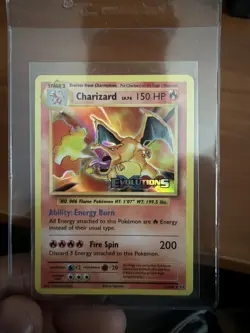 Charizard 11/108 Evolutions Prerelease Promo Stamped Pokemon TCG - Played - Image 1