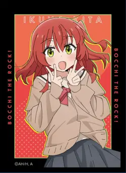 Character card sleeve "Bocchi / Za -Roku!" Ikuyo Kita (Jump) - Image 1