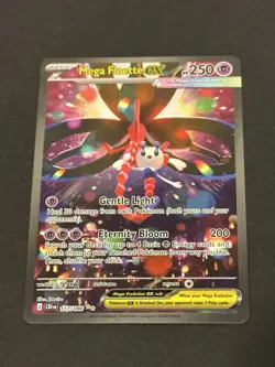 Mega Floette ex SIR 117/086 Chaos Rising English NM Pokemon TCG Prerelease - Image 1
