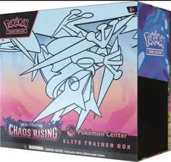 ***TWO*** Pokemon Center Chaos Rising ETB CONFIRMED PRESALE PRERELEASE - Image 1