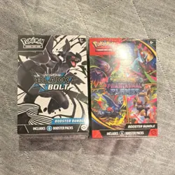 Pokemon TCG Booster Bundle Lot Black Bolt / Phantom Forces English - Image 1