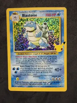 Pokemon Blastoise Classic Collection Celebrations: Classic Collection 2/102 NM - Image 1