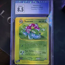 CGC 8.5 Graded 2002 Pokemon Expedition Venusaur 67/165 Rare English - Image 1