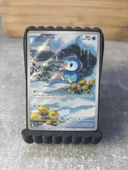 Pokemon TCG Piplup Illustration Rare 098/094 Phantasmal Flames NM - Image 1
