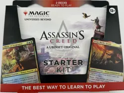 Wizards of the Coast MTG Assassin's Creed Starter Kit 120 Cards 2 Decks 2024 - Image 1