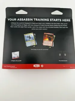 Wizards of the Coast MTG Assassin's Creed Starter Kit 120 Cards 2 Decks 2024 - Image 2