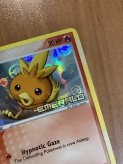 Torchic 69/106 Pokemon Card EX Emerald 2005 Reverse Holo Foil Stamped TCG MP - Image 4