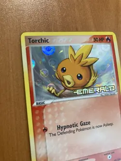 Torchic 69/106 Pokemon Card EX Emerald 2005 Reverse Holo Foil Stamped TCG MP - Image 5