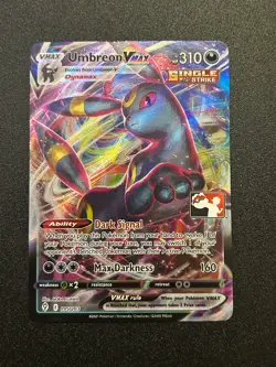 Pokemon TCG Umbreon VMAX Play! Stamp 195/203 - NM - Prize Pack Series Cards - Image 1