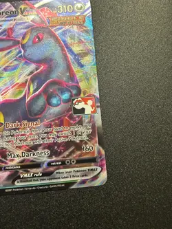 Pokemon TCG Umbreon VMAX Play! Stamp 195/203 - NM - Prize Pack Series Cards - Image 2