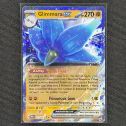 Glimmora EX - 123/197 - Double Rare - Obsidian Flames - Pokemon Card - LP - Image 1
