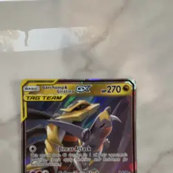 Pokemon Trading Card Garchomp & Giratina GX TAG TEAM Holo Ultra Rare 146/236 - Image 5