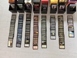 Magic The Gathering Fat Pack Lot of 50 Playable Rare and Mythic Cards - Image 1