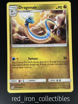 Dragonair 149/236 Uncommon Unified Minds Sun & Moon Pokemon Card 2019 - Image 1