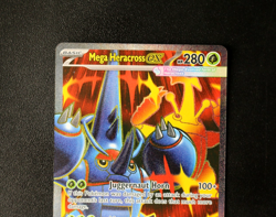 Pokemon Card - Mega Heracross EX 108/094 - Phantasmal Flames - Ultra Rare - NM ⭐ - Image 2