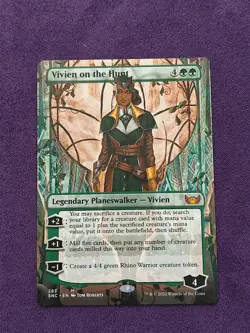 MTG Magic the Gathering Vivien on the Hunt (283/547) Streets of New Capenna NM - Image 1