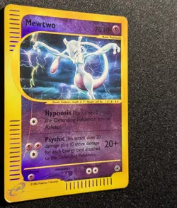 Pokemon EXPEDITION - #19/165 Mew #20/165 Mewtwo - Reverse Holo - ENG - HP/MP - Image 5