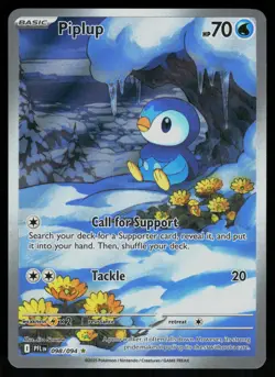 Piplup 098/094 Phantasmal Flames Illustration Rare Pokemon - Image 1