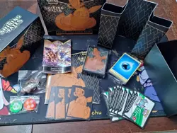 Pokemon Shining Fates ETB -Opened Box- Accessories Only - Image 1