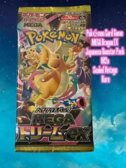 Pokemon Card Game MEGA Dragon EX Japanese Booster Pack M2a Sealed Vintage Rare - Image 1