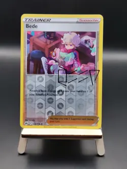 Bede - 124/159 (Reverse Holo) - Pokemon Sword & Shield: Crown Zenith - Image 1