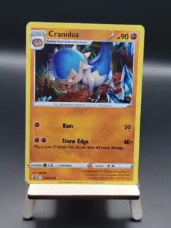 Cranidos (Cosmos Holo) - SWSH274 - Black Star Promo - Pokemon Silver Tempest - Image 1