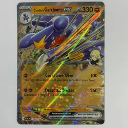 Cynthia's Garchomp ex 104/182 Double Rare Destined Rivals Pokemon Near Mint - Image 1
