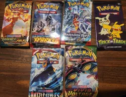 POKEMON PACK SEALED LOT OF 5 PACKS Ect - Image 5