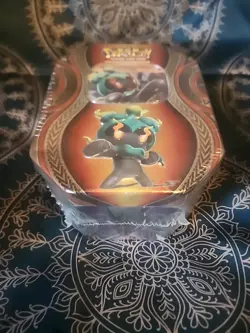 2017 🔥Pokemon🔥 Marshadow GX Mysterious Powers Collector Tin Factory Sealed - Image 3