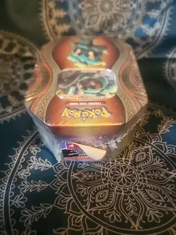 2017 🔥Pokemon🔥 Marshadow GX Mysterious Powers Collector Tin Factory Sealed - Image 5