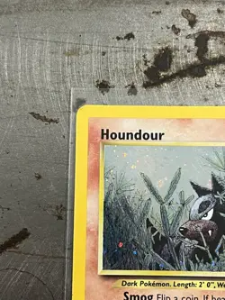 Pokemon Houndour 5/75 Neo Discovery Holo Rare Unlimited EN 2001 50 HP - Image 2