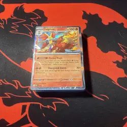 Pokemon TCG - Delphox - Chaos Rising Pre Release Stamp Promo Sealed Deck #ML - Image 1
