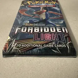 Pokemon Greninja Sun & Moon Forbidden Light booster Pack Sealed - Image 2