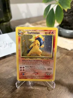 [NM] Typhlosion 17/111 - Neo Genesis - Holo Rare Pokemon - Image 1
