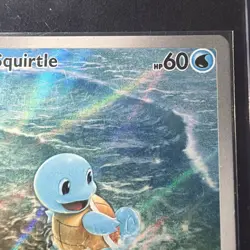 Pokemon TCG Squirtle Scarlet & Violet-151 170/165 Holo Illustration Rare - Image 2