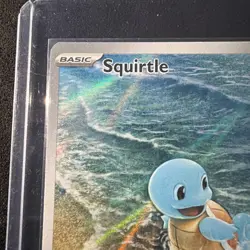 Pokemon TCG Squirtle Scarlet & Violet-151 170/165 Holo Illustration Rare - Image 3