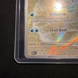 Pokemon TCG Squirtle Scarlet & Violet-151 170/165 Holo Illustration Rare - Image 4