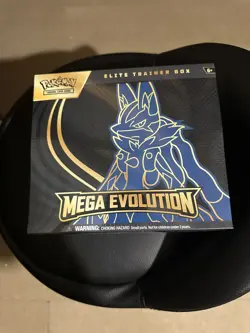 Pokemon Lucario Elite Trainer Box ETB Mega Evolutions New/Sealed TCG - Image 1