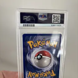 1999 POKEMON FOSSIL #6 HAUNTER - HOLO 1ST EDITION PSA 4 - Image 3