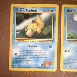Pokemon TCG WOTC Gym Heroes Misty's Water Lot (5) Poliwag Eng - Image 4