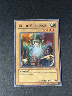 Yu-Gi-Oh Celtic Guardian LOB-007 NA Glossy Unlimited Print - Image 1