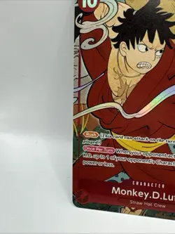 One Piece TCG Luffy ST10-006 1st Year Anniversary English - Image 1