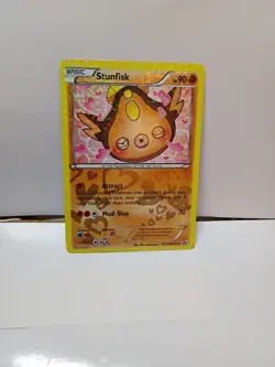 Pokemon Stunfisk Full Art Holo RC12/RC25 Legendary Treasures Radiant Collection - Image 1