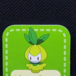 Petilil Pokemon Mini Timetable Card Magazine appendix Nintendo Japanese Rare - Image 2