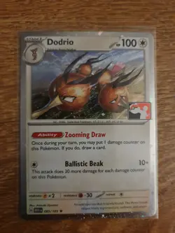 Dodrio 085/165 Play! Pokemon Prize Pack Series 5 Stamp - Image 1