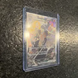 Pokemon Destined Rivals - Cynthia's Garchomp ex SIR Full Art Holo 232/182 NM - Image 3
